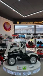 Pilsan Mega Akülü Tır 05-292 (24 Volt 4x2 Kumandalı) Çakar Ledli Çekici Kamyon Beyaz - Görsel 12