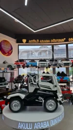 Pilsan Mega Akülü Tır 05-292 (24 Volt 4x2 Kumandalı) Çakar Ledli Çekici Kamyon Beyaz - Görsel 18