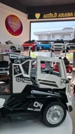Pilsan Mega Akülü Tır 05-292 (24 Volt 4x2 Kumandalı) Çakar Ledli Çekici Kamyon Beyaz - Görsel 19
