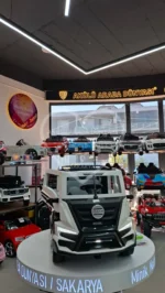 Pilsan Mega Akülü Tır 05-292 (24 Volt 4x2 Kumandalı) Çakar Ledli Çekici Kamyon Beyaz - Görsel 2