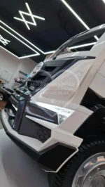Pilsan Mega Akülü Tır 05-292 (24 Volt 4x2 Kumandalı) Çakar Ledli Çekici Kamyon Beyaz - Görsel 5