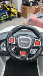 BabyHope 436 E-Drive-5 12 V Uzaktan Kumandalı Spor Akülü Araba - Beyaz - Görsel 16