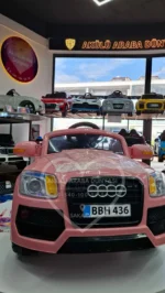 BabyHope 436 E-Drive-5 12 V Uzaktan Kumandalı Spor Akülü Araba - Pastel Toz Pembe - Görsel 17