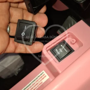 6 Pin Akülü Araba İleri Geri Vites Düğmesi | Yedek Parça