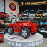 Pilsan Savana 12 V Uzaktan Kumandalı SUV Akülü Araba - Kırmızı (Yerli Dev) - Görsel 8
