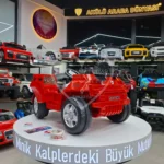 Pilsan Savana 12 V Uzaktan Kumandalı SUV Akülü Araba - Kırmızı (Yerli Dev) - Görsel 17