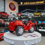 Pilsan Savana 12 V Uzaktan Kumandalı SUV Akülü Araba - Kırmızı (Yerli Dev) - Görsel 12